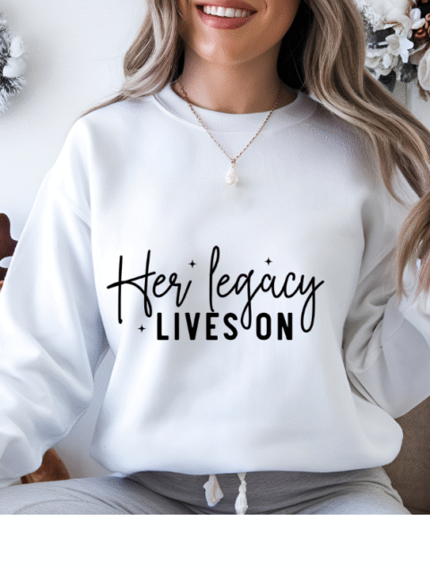 Her Legacy Lives On Heavy Blend™ Crewneck Sweatshirt